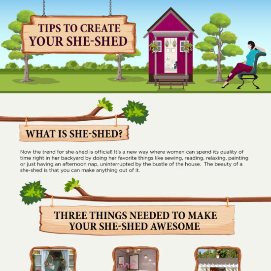 Tips To Create Your She-Shed