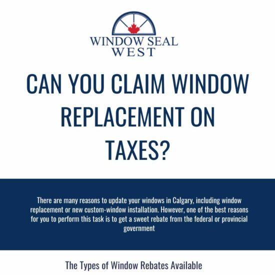 Can You Claim Window Replacement on Taxes?