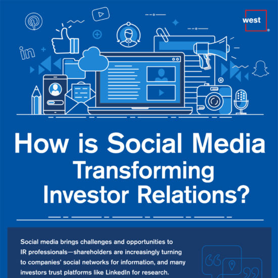 how social media is transforming investor relations infographic