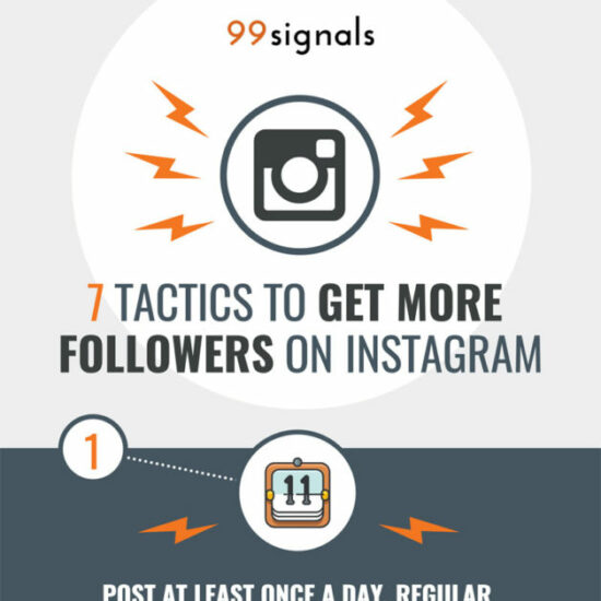 tactics followers instagram infographic