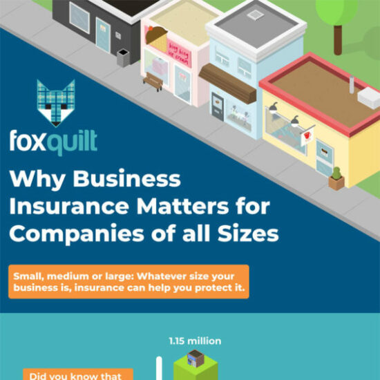 why business insurance matters for companies of all sizes infographic